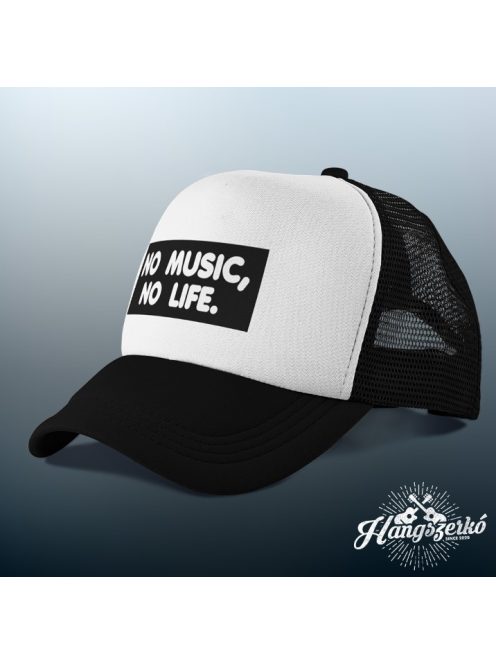 No music, no life baseball sapka