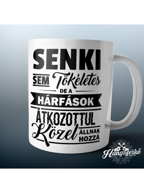 Senki sem tökéletes de a hárfások átkozottul közel állnak hozzá bögre